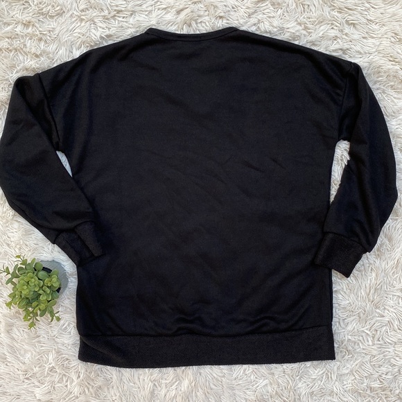 Jenny Boston Catch You L8er Crewneck Sweatshirt π Black - Picture 7 of 14